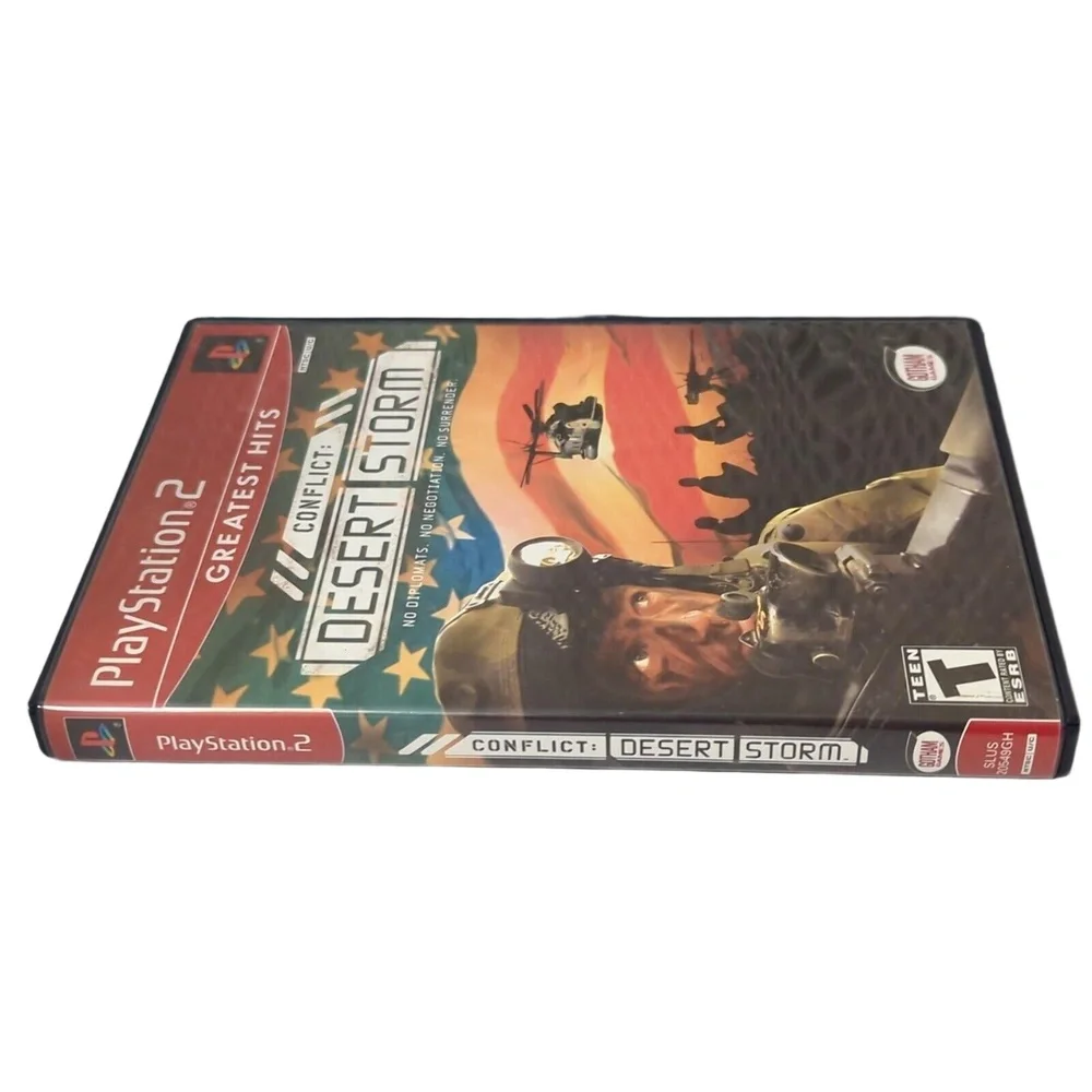 Conflict‎ Desert Storm PS2 CIB + Reg PlayStation 2 Complete in Box VGC
